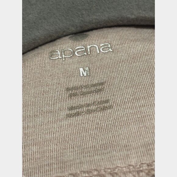 Apana Women’s M Mauve Quarter Zip Pilatescore Athleisure Soft Minimalist Workout - Picture 2 of 8